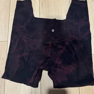 Lululemon Align Tie Dye Leggings